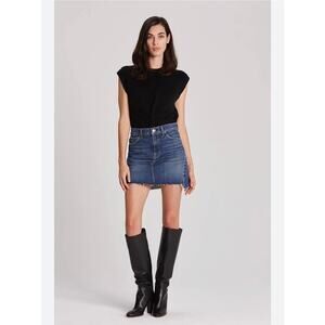 NWT - Hudson Womens Studded Denim Skirt - Size 28